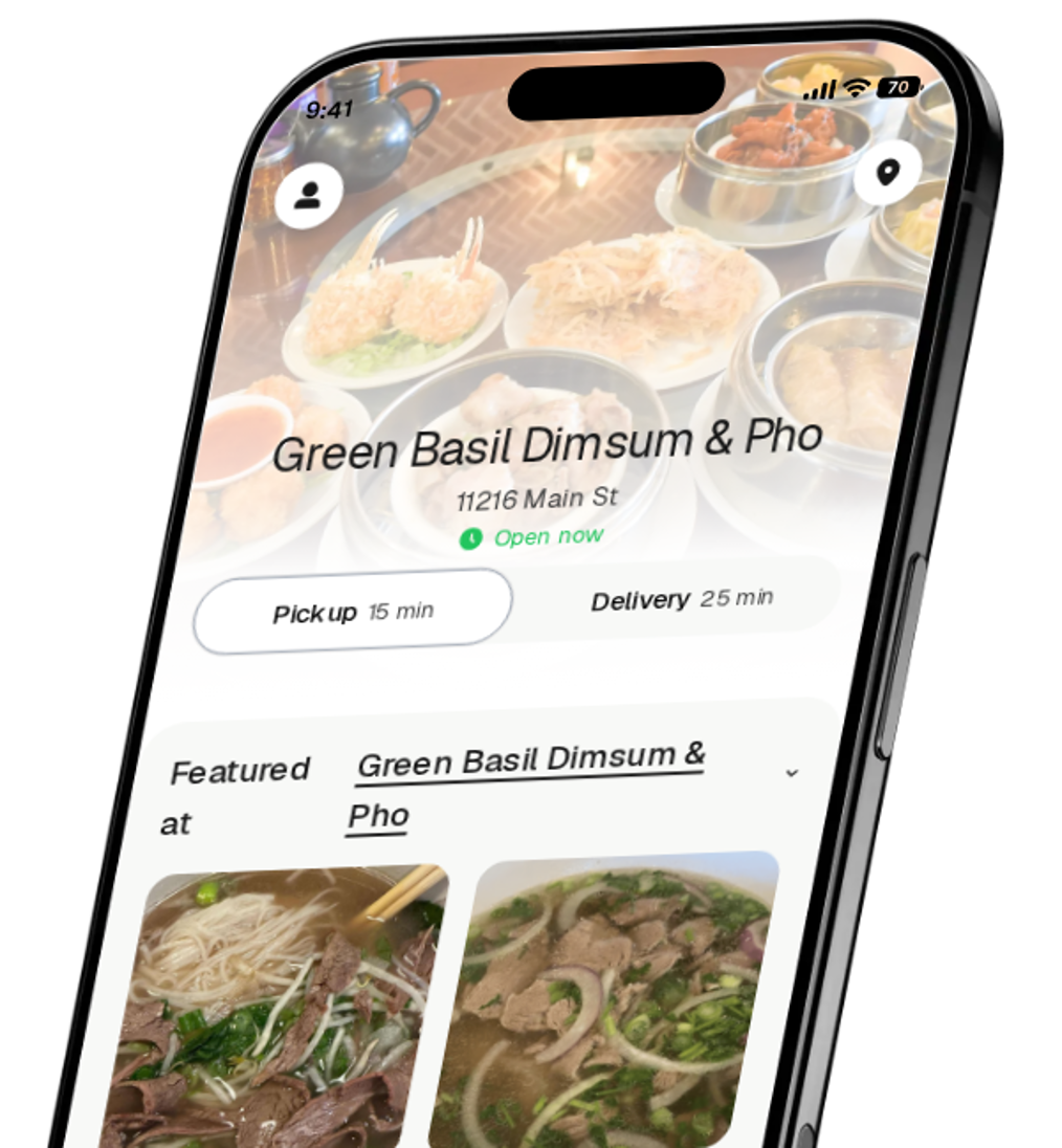 Green Basil Dimsum & Pho app preview